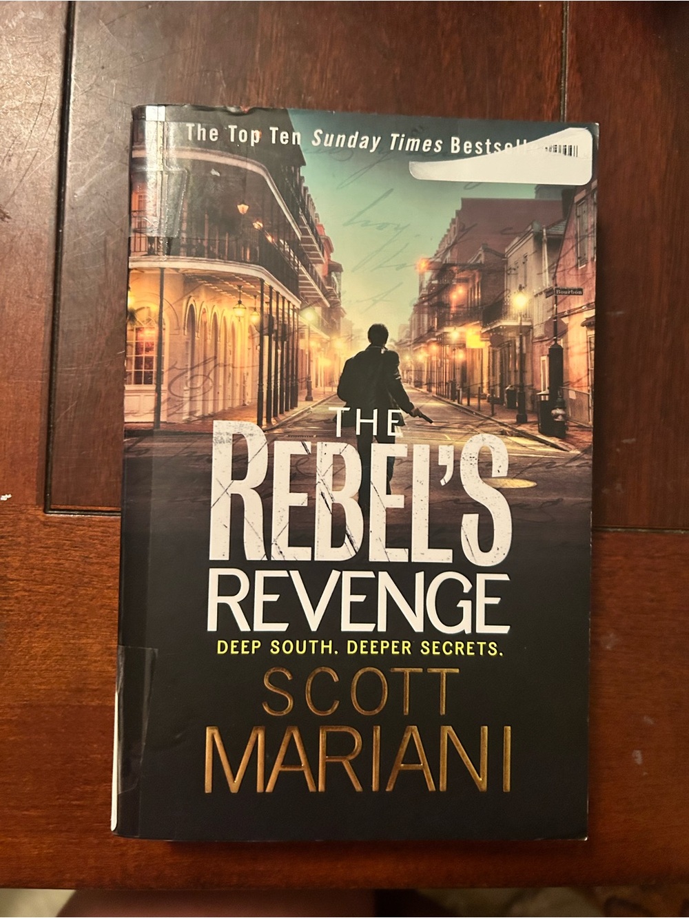 The Rebel's Revenge by Scott Mariani - Black & Gold Paperback